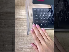 Computer Monitor Heightening Rack Acrylic U-Shaped Display Rack Desk Rack Laptop Rack for Office Hom