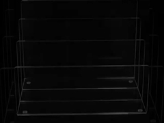 Desk Mail Organizer, 3 Section Clear Acrylic File Holder Letter Organizer, Vertical Lightweight Mode