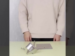 Height Adjustable Stainless Steel Handbag Stand Metal Retail Display For Shopping Mall