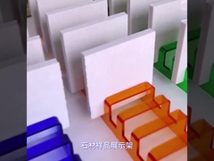 15 Card Slots Desktop Acrylic Tile Display Stand Ceramic Tiles Organizer Holder