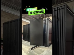 Custom Pulling-out And Rotating Large Display Stand Cabinets For Tile And Wooden Floor