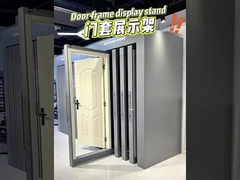 Metal Pulling - out Door Frame Display Cabinet Stand For Trade Show
